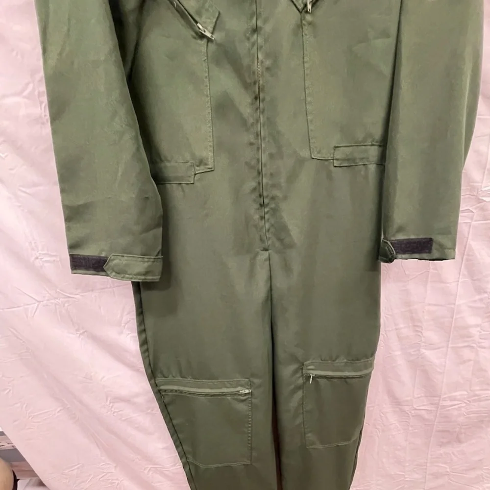 ERA Spooky Green Pilot Coverall Costume Cosplay Medium